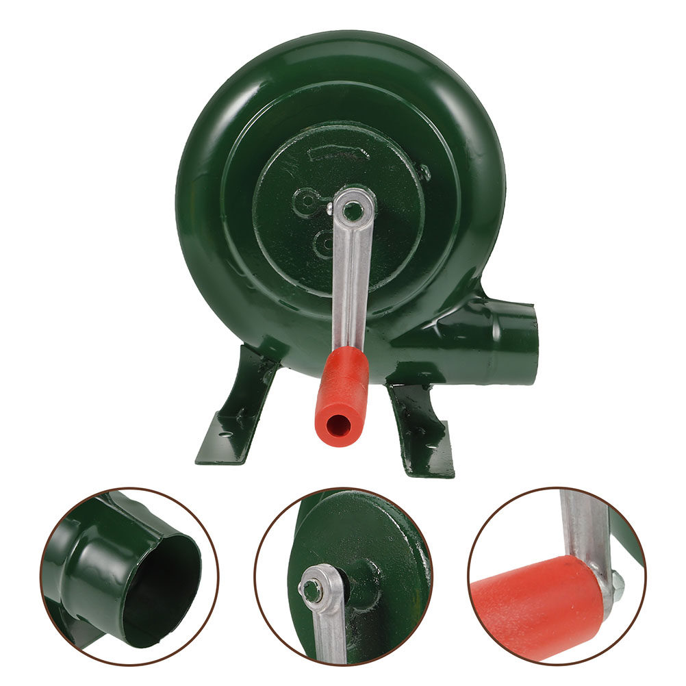 Outdoor Camping Fire - プロ仕様の手持ち式火吹き器、手動BBQファン、アウトドアキャンプ用送風ツール、ポータブルエアファン、スターター、ユーティリティブロワー