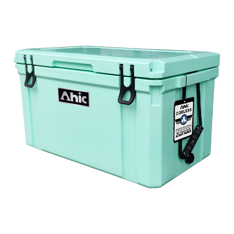 Outdoor Camping And Fishing - 75L断熱PEアイス クーラーボックス ロープハンドル付き 5日間保冷 アウトドア ワイン