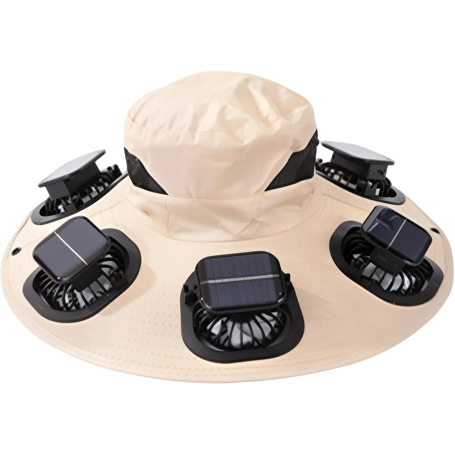 2026年ホットサマー6ファンバイザーキャップソーラーファン - Outdoor Camping Fan のレビューと価格