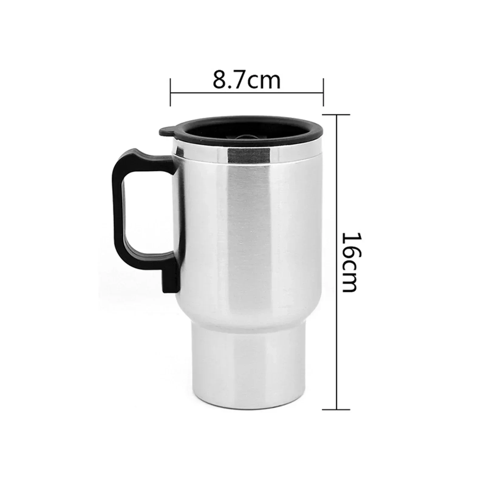 電気加熱車用ケトル 12V 450ml 車載加熱カップ ステ - Outdoor Camping Kettle のレビューと価格