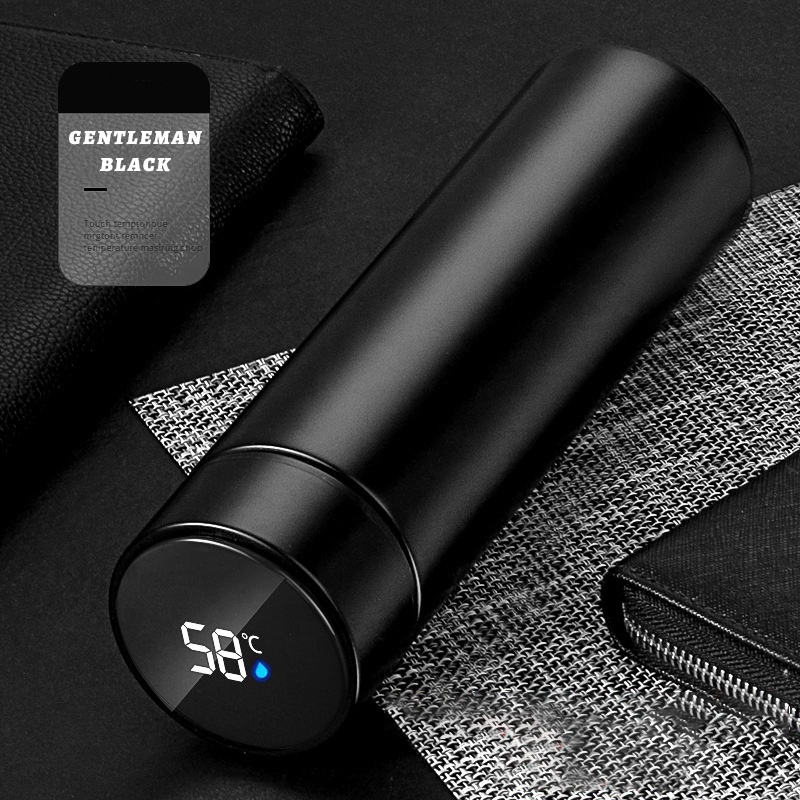 500 ミリリットル断熱ステンレススマート魔法瓶温度 LED - Outdoor Camping Equipment Stores のレビューと価格