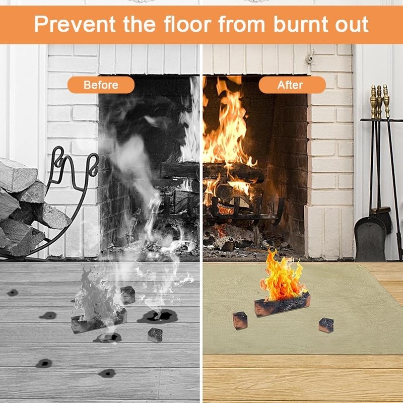 キャンプ用耐火マット 耐熱ブランケット アウトドアファイヤー - Outdoor Camping Fire のレビューと価格