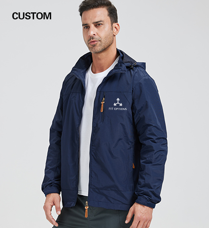 メンズスポーツジャケット、カスタムロゴ入り、防水透湿、アウト - Outdoor Camping Jacket のレビューと価格