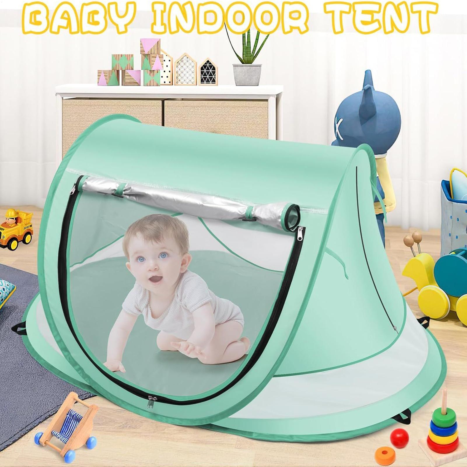 幼児用ビーチテント 屋外ベビーシェード UVカット 折りたた - Outdoor Camping Dome のレビューと価格
