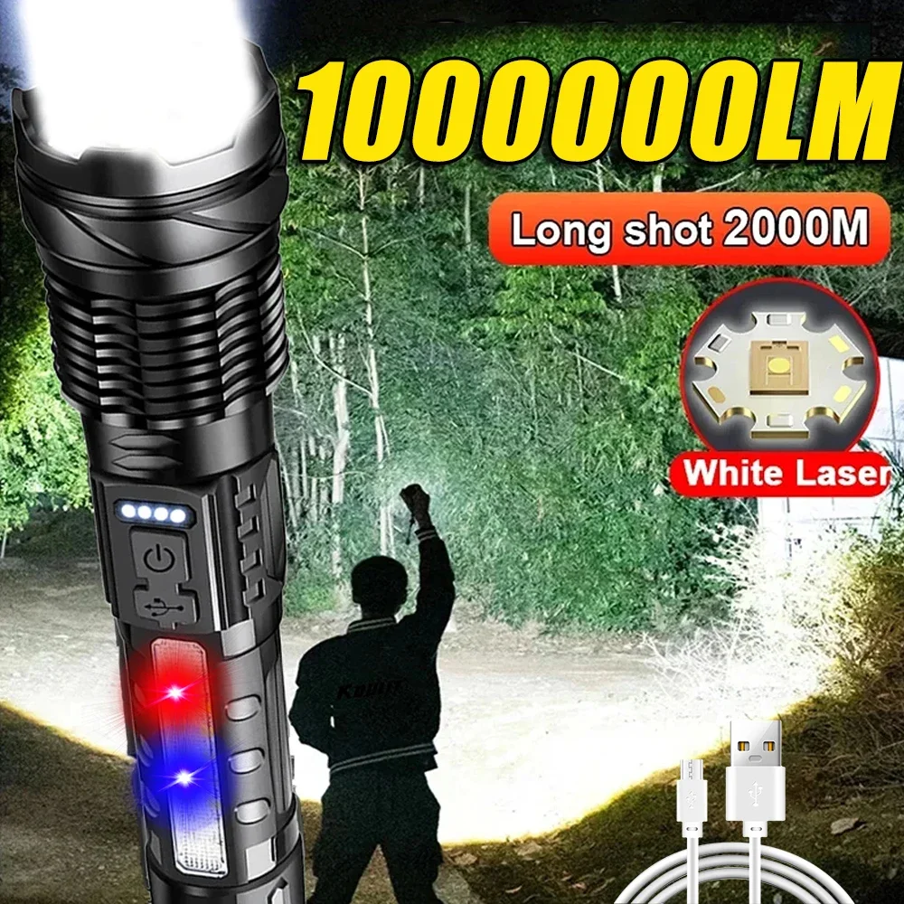 強力な LED 懐中電灯 充電式キャンプライト サイドライト - Outdoor Camping And Fishing のレビューと価格