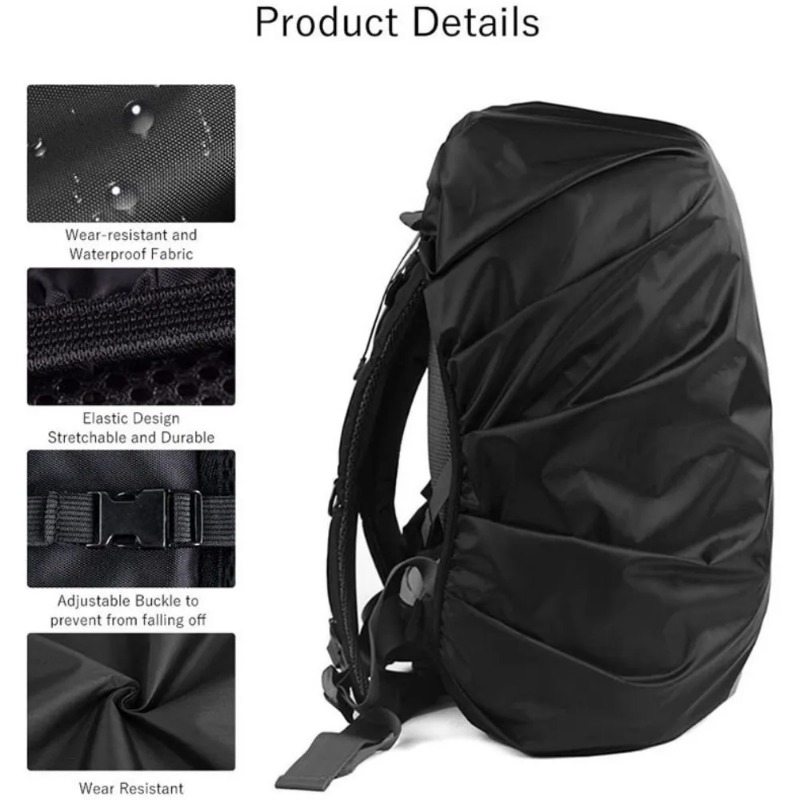 反射防水バックパックレインカバーアウトドアスポーツナイトサイ - Outdoor Camping Dome のレビューと価格