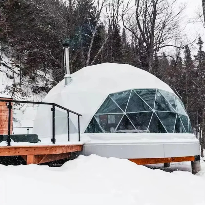 プレミアムジオデシックグランピングドームテント - オールシ - Outdoor Camping Dome のレビューと価格