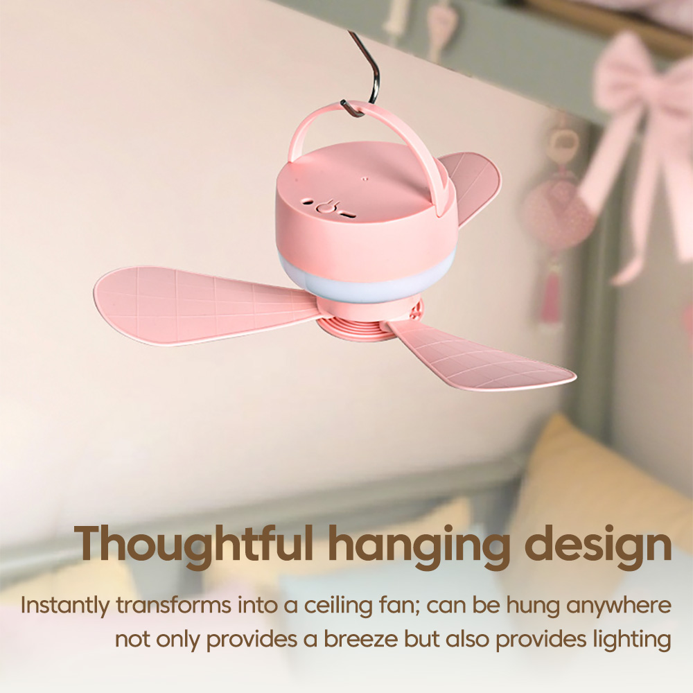 ポータブルリモコン付き小型天井ファンライト家庭用屋外キャンプ - Outdoor Camping Fan のレビューと価格