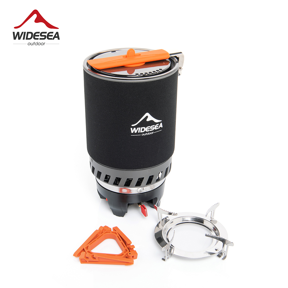 広範囲の海でのキャンプ用調理システム、熱交換器付き屋外ガスバ - Outdoor Camping Cooking Set のレビューと価格