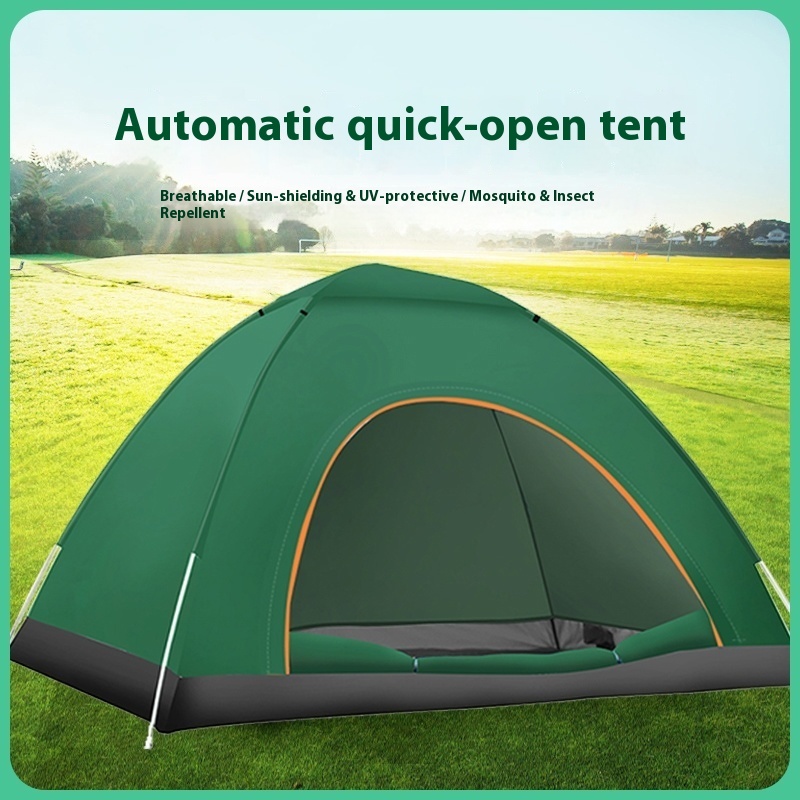 全自動の屋外テントは折りたたんで保管でき、日焼け止めや蚊よけ - Outdoor Camping Equipment Stores のレビューと価格