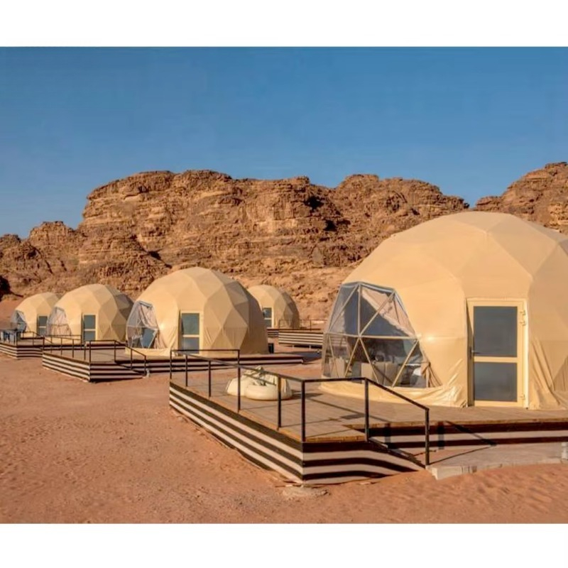 屋外ガーデンキャビンドームハウスキャンピングジオデシックドー - Outdoor Camping Dome のレビューと価格