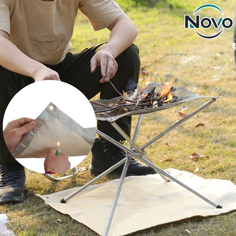 アウトドアキャンプ用耐火マット、焚き火、バーベキューグリル、 - Outdoor Camping Fire のレビューと価格