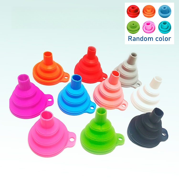 折りたたみ式シリコン製漏斗セット – キッチン、水筒、液体移 - Collapsible Water Bottle のレビューと価格