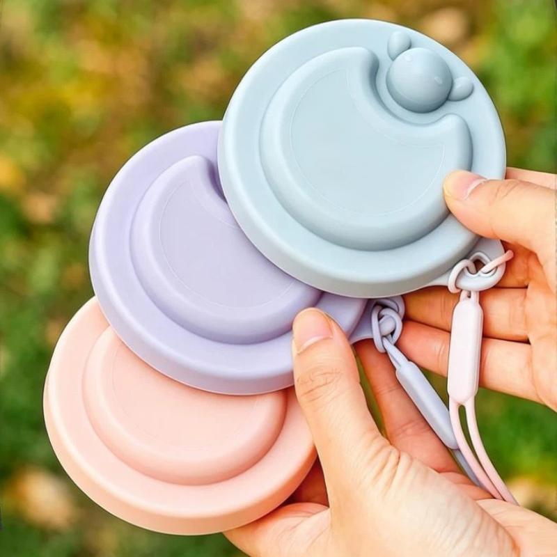 シリコン製、折りたたみ式、伸縮式、かわいらしいデザインの水筒 - Collapsible Water Bottle のレビューと価格