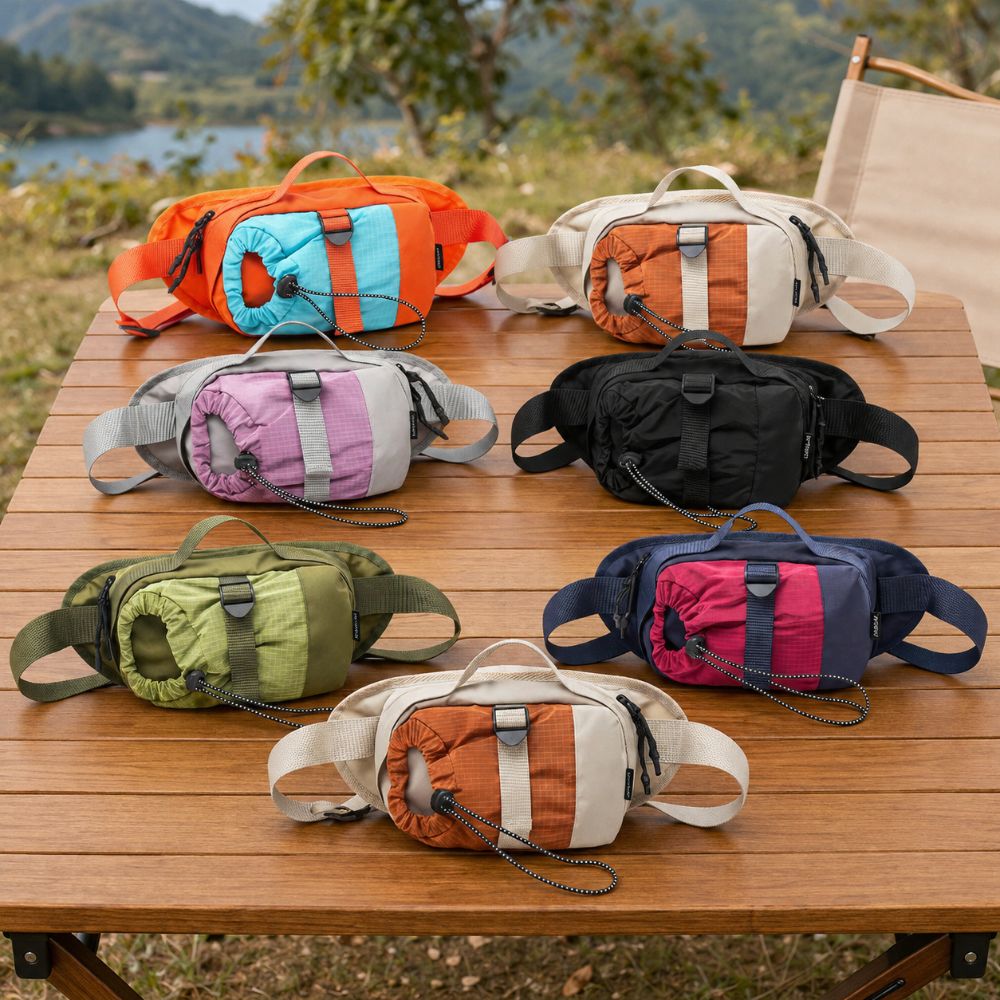 韓国製アウトドアクロスボディバッグ ミニマリストデザイン 防 - Outdoor Camping Kettle のレビューと価格