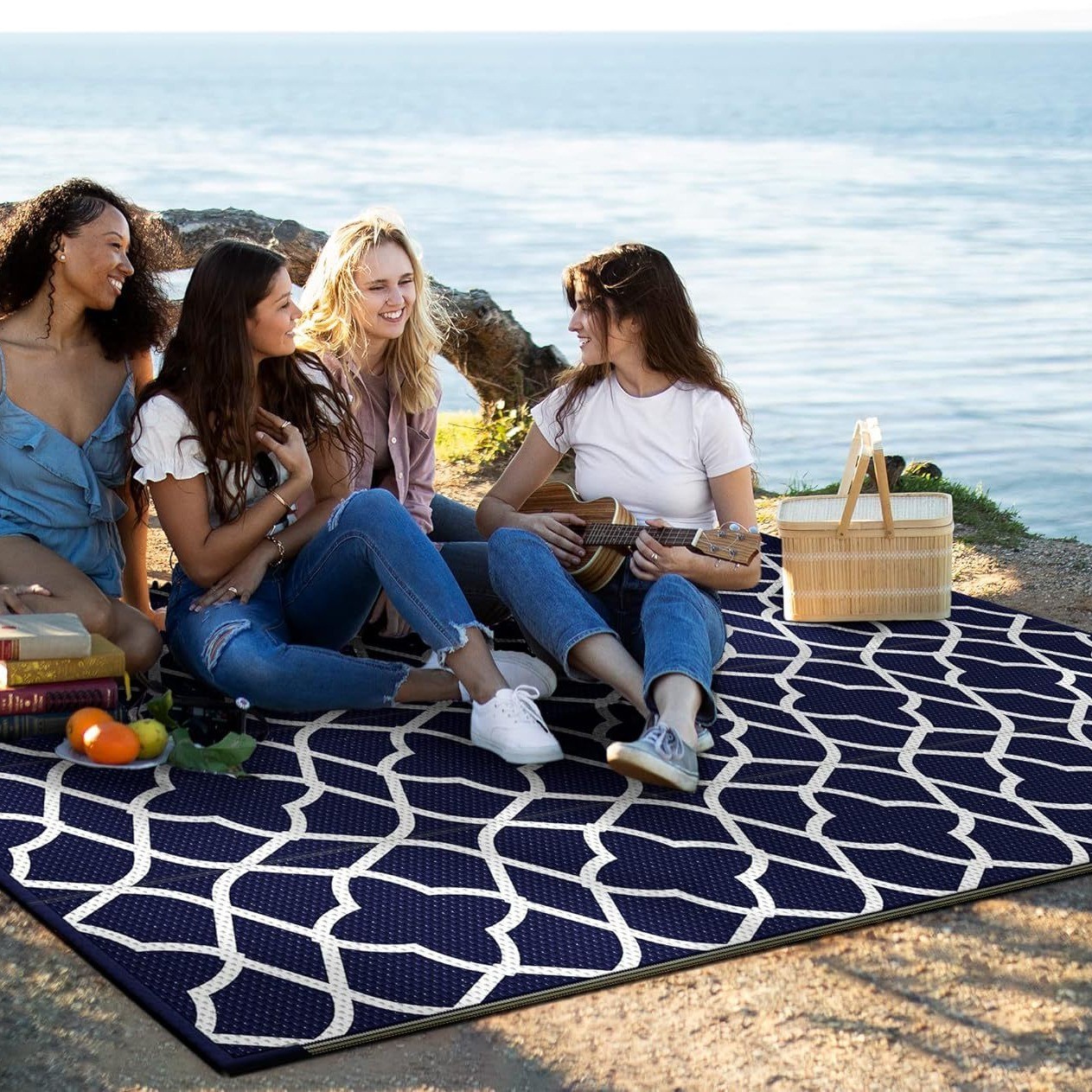 120X180cm キャラバン屋外敷物折りたたみ式防水プラス - Outdoor Camping Decke のレビューと価格