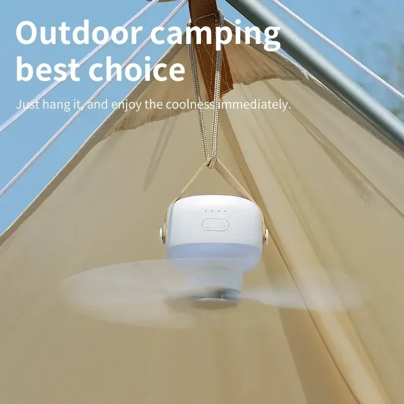 ポータブルワイヤレスミニシーリングファンライトUSBリモコン - Outdoor Camping Light Ideas のレビューと価格