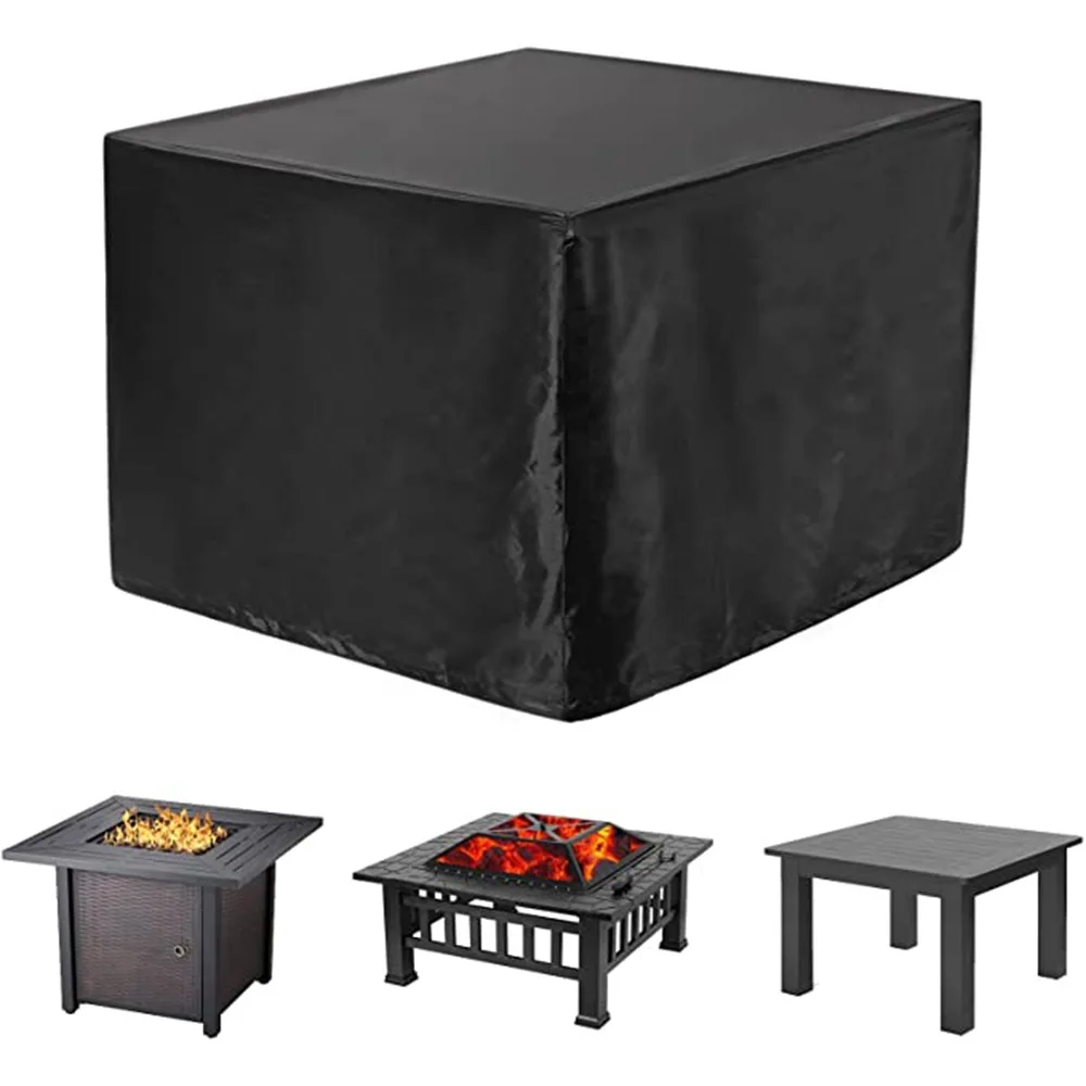 巾着開閉式防水正方形ファイヤーピットカバー - 耐久性のある - Outdoor Camping Fire のレビューと価格