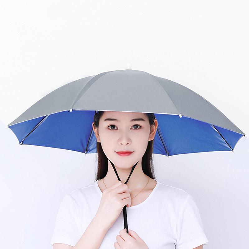 折りたたみ式ヘッドウェア傘帽子防水抗紫外線日雨キャップ釣りキ - Outdoor Camping Activities For Adults のレビューと価格