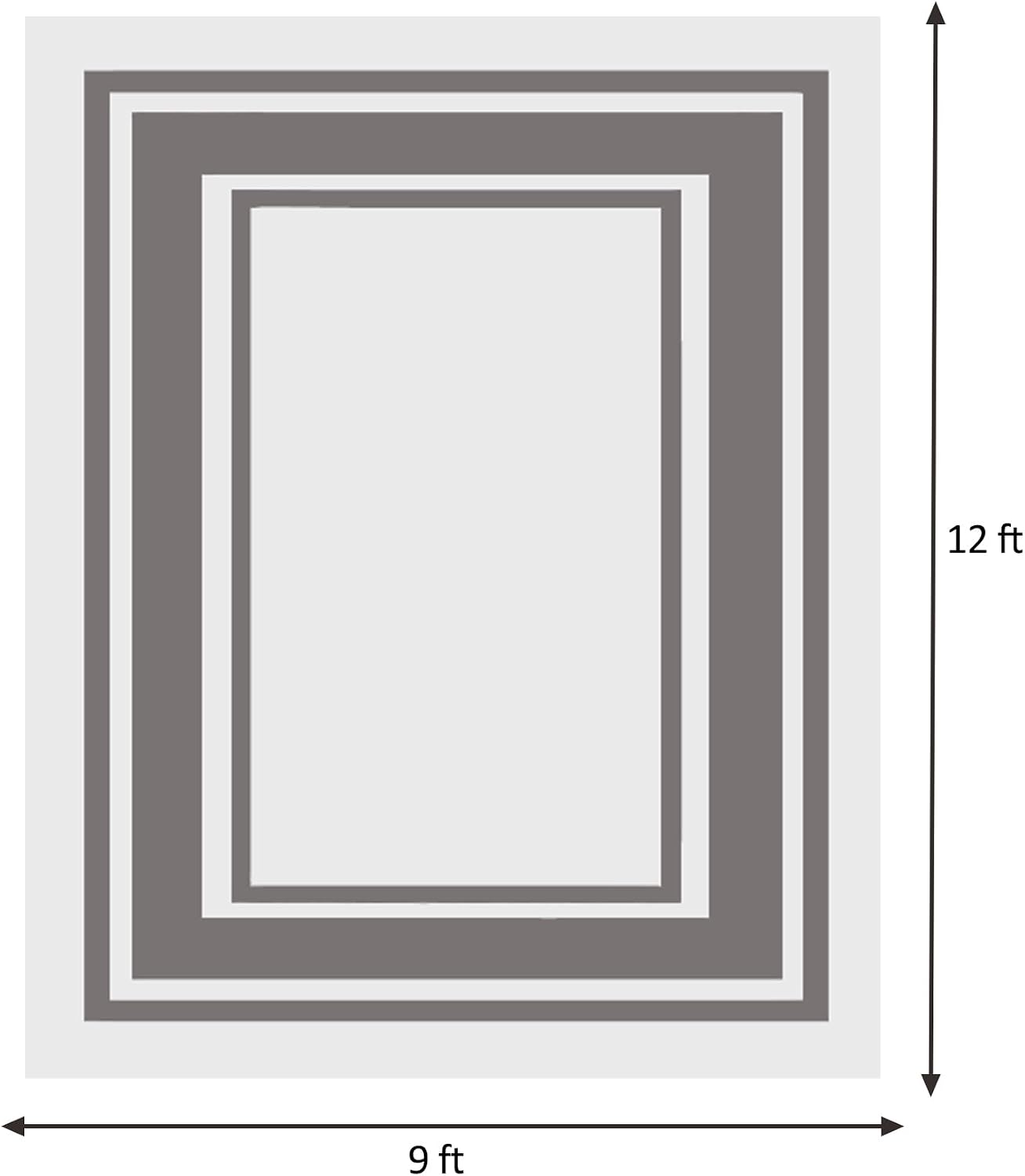 屋外用ラグ 9x12フィート 防水 パティオクリアランス用  - Outdoor Camping Rugs 9X12 のレビューと価格