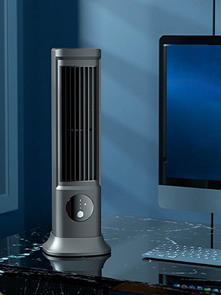 卓上デスクタワーファン USB充電式 3段階風量調節 静音エ - Outdoor Camping Fan のレビューと価格