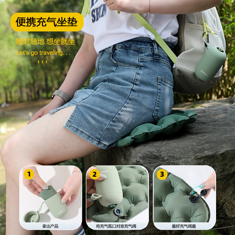 屋外用インフレータブルクッション キャンプ ピクニック用 一 - Outdoor Camping Equipment Stores のレビューと価格