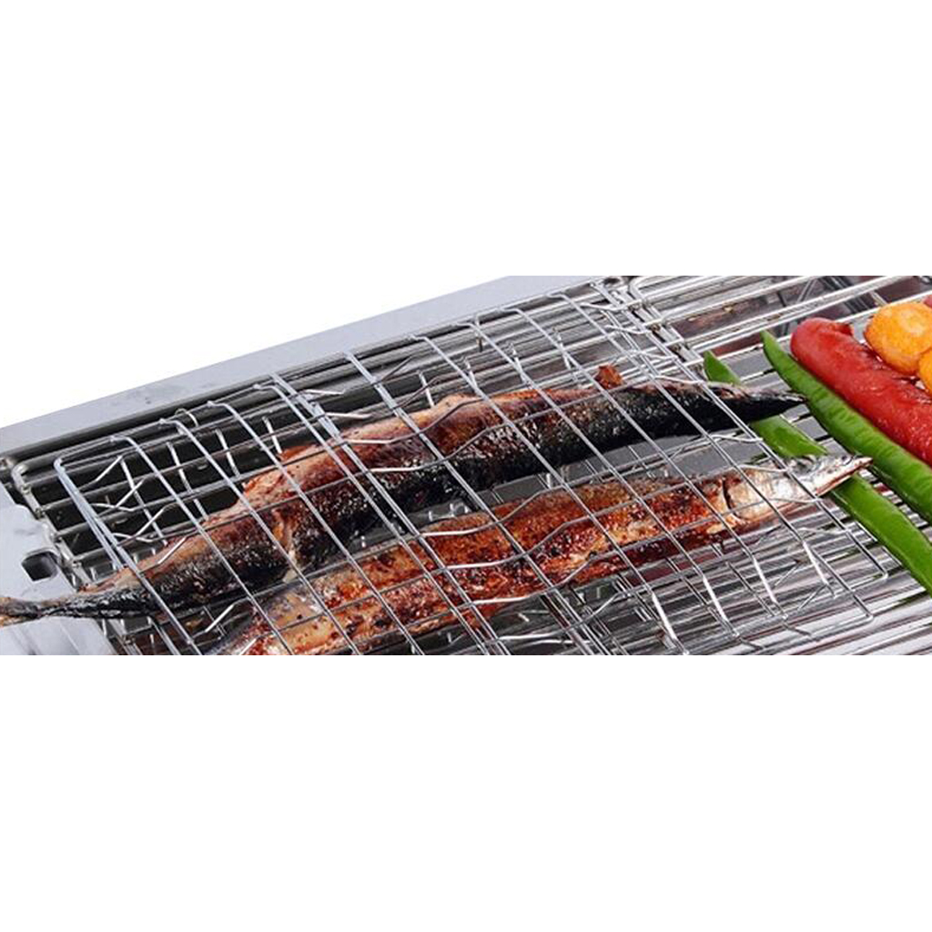 高品質BBQバスケット バーベキューグリルアクセサリー ワイ - Outdoor Camping Cooking Set のレビューと価格